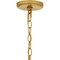 Quoizel Maria Chandelier 6 Lights Gold Leaf MAA5027GFL - alternate 4